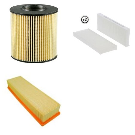 PEUGEOT 301 1.6 VTI Filter Service Kit w/ EC5 Eng.   YR  01.13- 115 CH