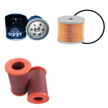 PEUGEOT 604 2.5 TURBODIESEL Filter Service Kit w/ XD3T Eng.   YR  08.83-12.86 90 CH