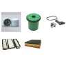 PEUGEOT 806 2.1 TD SR.ST Filter Service Kit w/ XUD11ATE Eng.   YR  07.96-08.99 110 CH