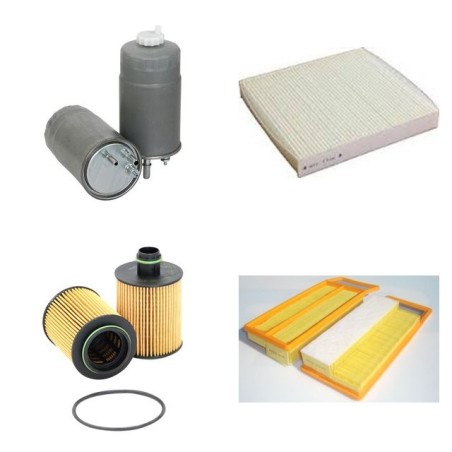 PEUGEOT BIPPER 1.3 HDI 75 TEEPE Filter Service Kit w/ F13DTE5 Eng.   YR  09.10- 75 CH