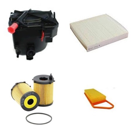 PEUGEOT BIPPER 1.4 HDI Filter Service Kit w/ DV4TED Eng.   YR  01.08-12.10 68 CH
