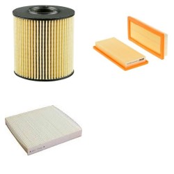 PEUGEOT VU/LT/LW BIPPER 1.4 Filter Service Kit w/ TU3A Eng.   YR  02.08- 73 CH