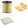 PEUGEOT VU/LT/LW BIPPER 1.4 Filter Service Kit w/ TU3A Eng.   YR  02.08- 73 CH