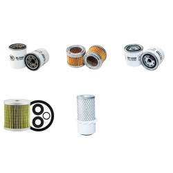 AIRMAN HM 15S Filter Service Kit Air Oil Fuel Filters w/Isuzu 3KB1PA Eng.
