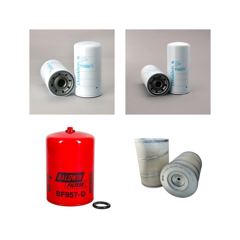 PINGUELY TL 986 Filter Service Kit Air Oil Fuel Filters w/Cummins  Eng.