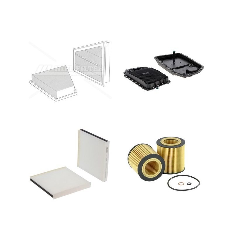 BMW Z 4 30I Filter Service Kit w/ N52B30A Eng.   YR  05.09- 258 CH E89