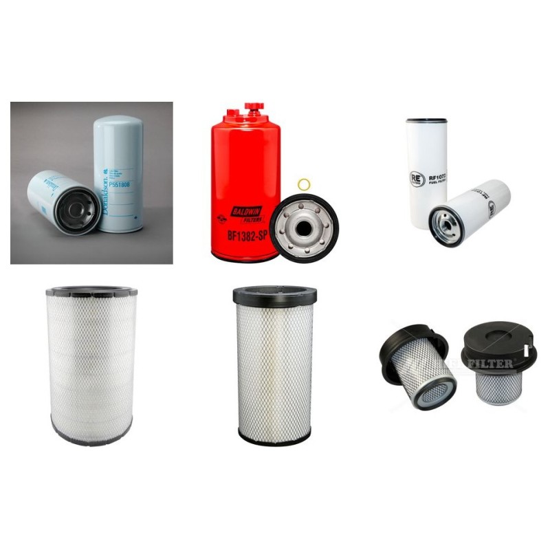 PLAISANCE EQPT VARIOTRAC 500 Filter Service Kit w/CAT C13 Eng.