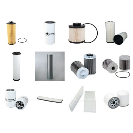 PONSSE BUFFALO 6 W Filter Service Kit w/MERCEDES OM906LA Eng. SN  150001-0150039