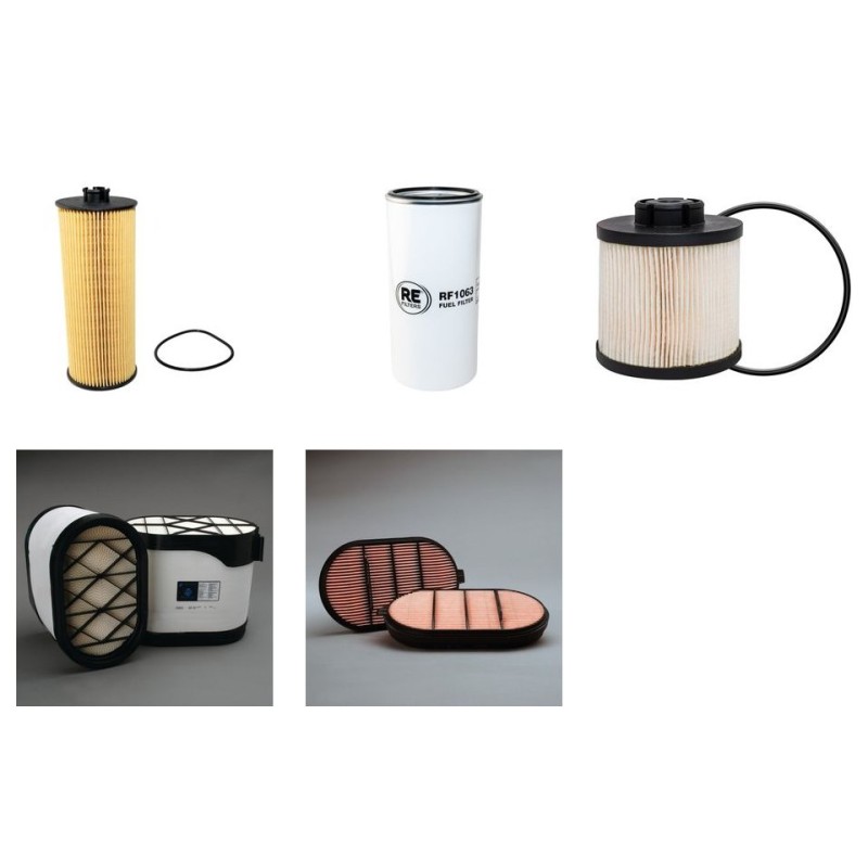 PONSSE BUFFALO 8 W AF IIIA Filter Service Kit Air Oil Fuel Filters w/MERCEDES  Eng. SN  A060001-    AF IIIA