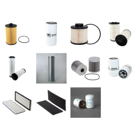 PONSSE WISENT 6 W Filter Service Kit w/MERCEDES OM904LA Eng. SN  0520001-
