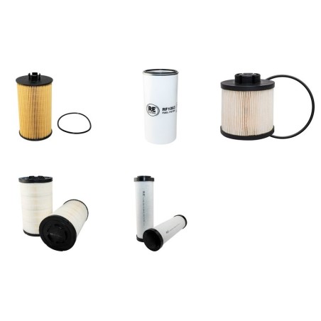 PONSSE WISENT 8 W Filter Service Kit Air Oil Fuel Filters w/MERCEDES OM904LA Eng. SN  080001-