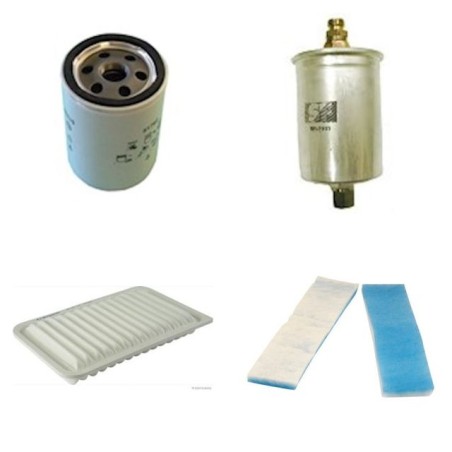 PORSCHE 911 3.6 CARRERA 2-4 Filter Service Kit w/ M64.05/06 Eng.   YR  10.93-10.97 272/286 CH 993