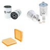PORSCHE 924 2.0 Filter Service Kit      YR  01.76-03.77 125 CH