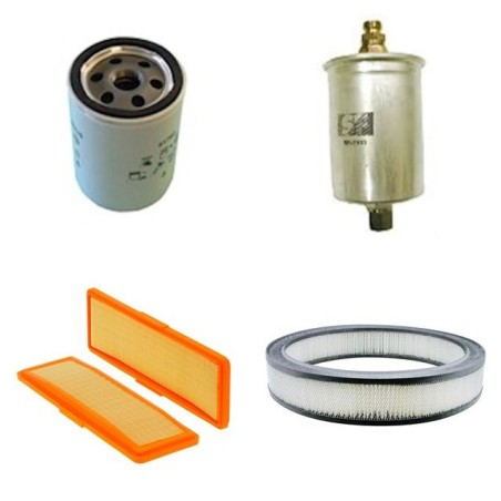 PORSCHE 928 S 4 5.0 Filter Service Kit w/ M28.42 Eng.   YR  08.96-07.91 320 CH