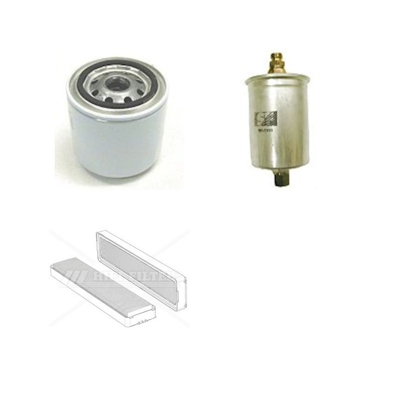 PORSCHE 944 3.0 S2 Filter Service Kit w/ M44.41 Eng.   YR  12.88-07.91 211 CH
