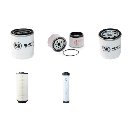 POWERSCREEN 600 WARRIOR Filter Service Kit w/Deutz Td2011.L04 Eng. 2012-