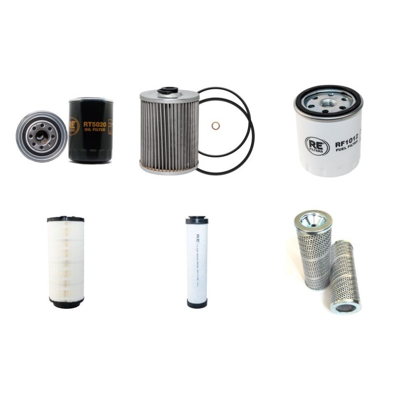 POWERSCREEN 800 POWERTRACK Filter Service Kit w/Deutz BF4M1012 Eng.   YR  2002-