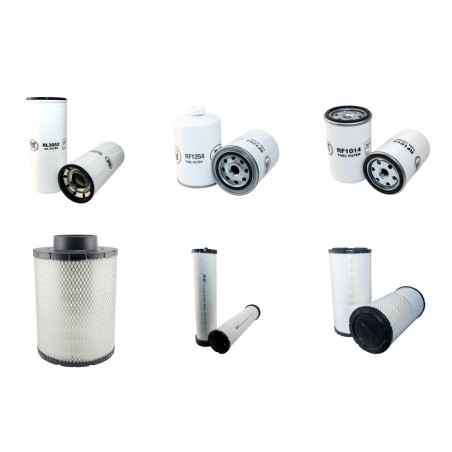 PPM A 600 Filter Service Kit Air Oil Fuel Filters w/Cummins 6CT8.3 Eng.