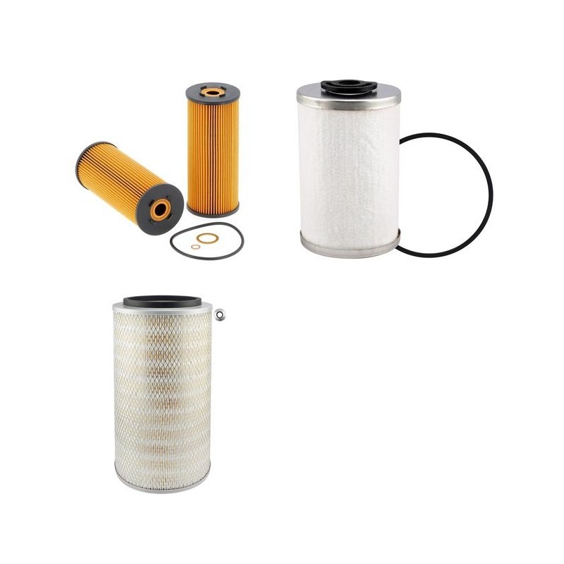 PPM ATT 285 Filter Service Kit Air Oil Fuel Filters w/MERCEDES OM366LA Eng.