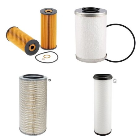 PPM ATT 400 Filter Service Kit Air Oil Fuel Filters w/MERCEDES OM366LA Eng.