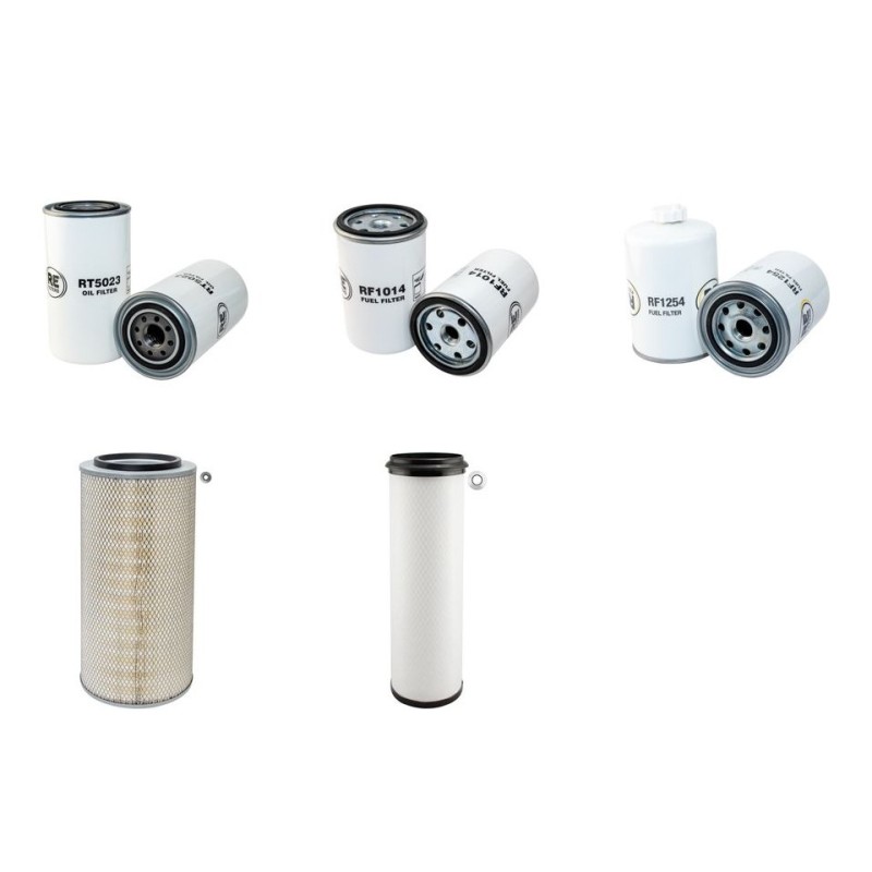 PPM ATT 400 Filter Service Kit Air Oil Fuel Filters w/Cummins 6BT5.3C Eng.