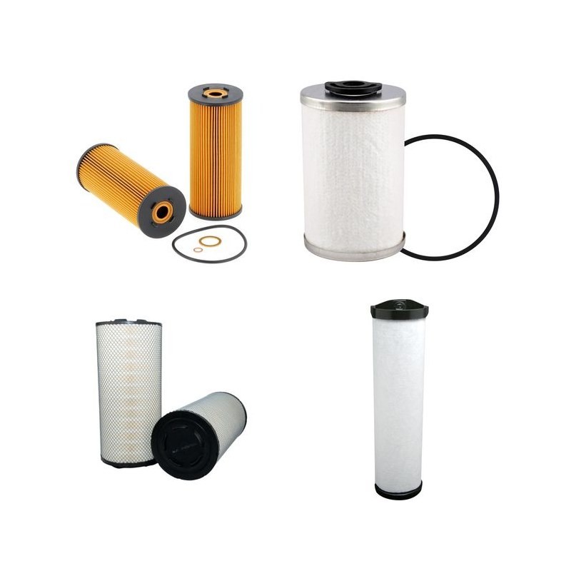 PPM ATT 400/2 Filter Service Kit Air Oil Fuel Filters w/MERCEDES OM366LA Eng.