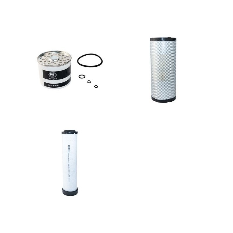 PRECICULTURE U 60 Filter Service Kit Air Oil Fuel Filters w/Lombardini  Eng.