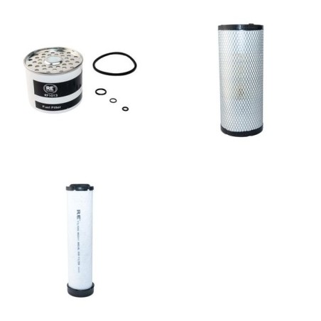 PRECICULTURE U 60 Filter Service Kit Air Oil Fuel Filters w/Lombardini  Eng.