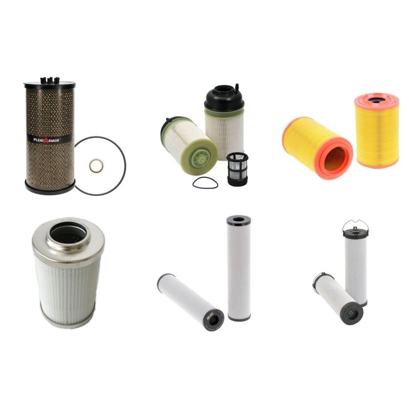 PRINOTH NEW LEITWOLF LI Filter Service Kit w/MERCEDES OM471LA Eng.   YR  2016 530CH
