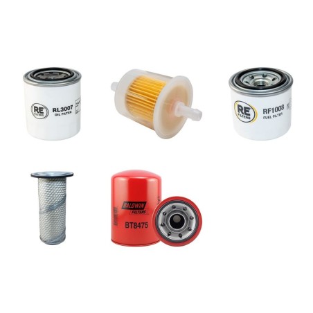 PRINS BOXER II 1.0 Filter Service Kit w/Kubota V1505 Eng.