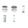PROBST 604 UNIPOSE Filter Service Kit Air Oil Fuel Filters w/Kubota V2003M-T Eng.   YR  2006-
