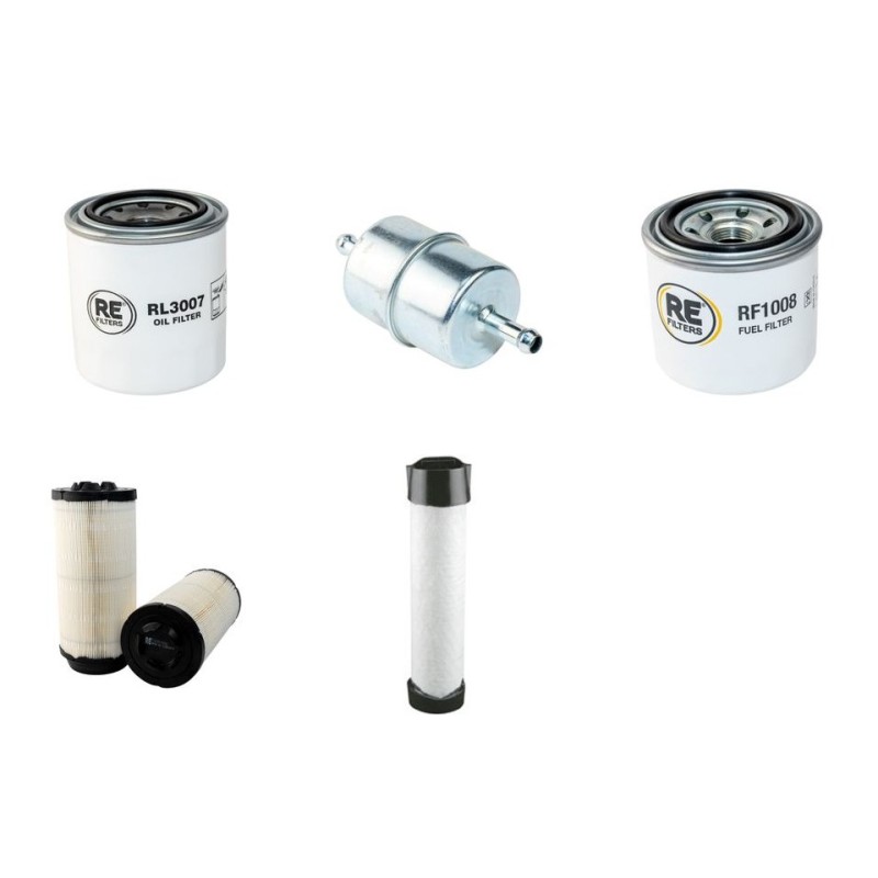 PROBST VM 203 Filter Service Kit Air Oil Fuel Filters w/Kubota D1105 Eng.