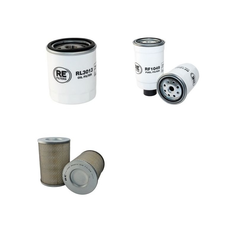 PUTZMEISTER M 3223 Filter Service Kit Air Oil Fuel Filters w/Deutz F2L1011F Eng.