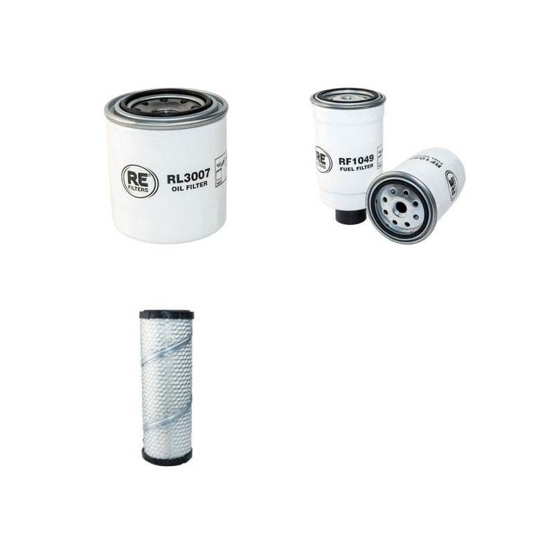PUTZMEISTER M 650 DB Filter Service Kit w/Kubota D1105B Eng.