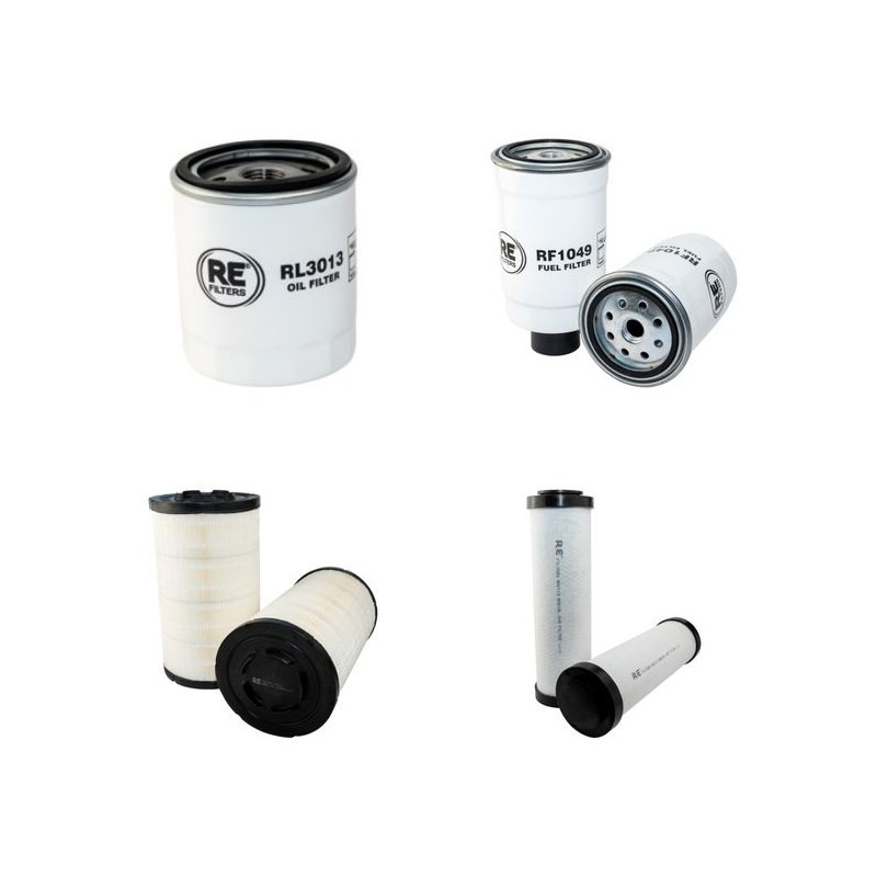 PUTZMEISTER M 760/3 DHBS Filter Service Kit Air Oil Fuel Filters w/Deutz D2011L04 Eng.   YR  2014