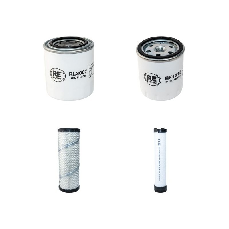 PUTZMEISTER P 11 Filter Service Kit Air Oil Fuel Filters w/Kubota D1005E Eng.   YR  1995