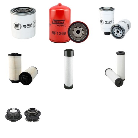 PUTZMEISTER SP 11 BELISO Filter Service Kit w/Kubota D1105 Eng.   YR  2005-