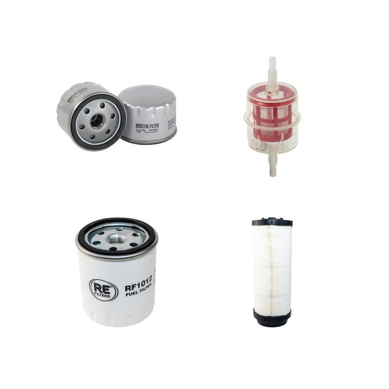 PUTZMEISTER SP 20 Filter Service Kit Air Oil Fuel Filters w/Deutz F3M2011 Eng.