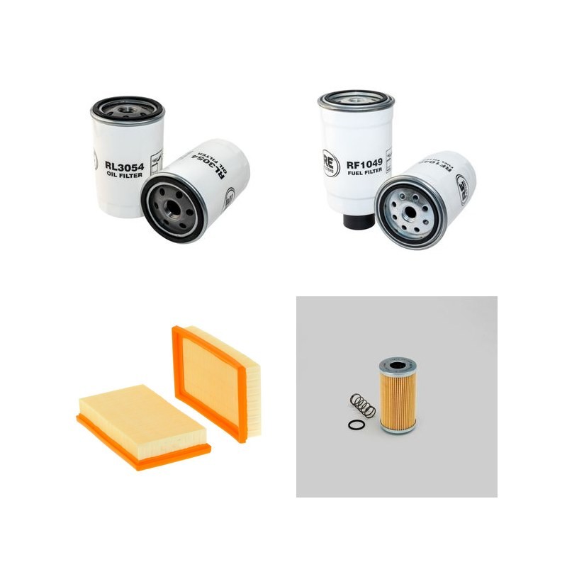 RABAUD XILOMIX 125 M Filter Service Kit w/Lombardini Eng. 2012