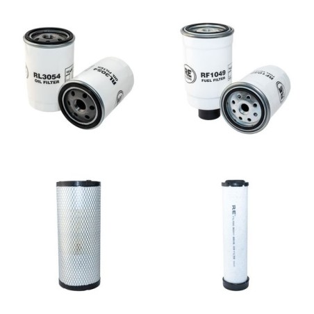 RABAUD XILOMIX 175 Filter Service Kit w/Lombardini Ldw2204/T Eng. 2014