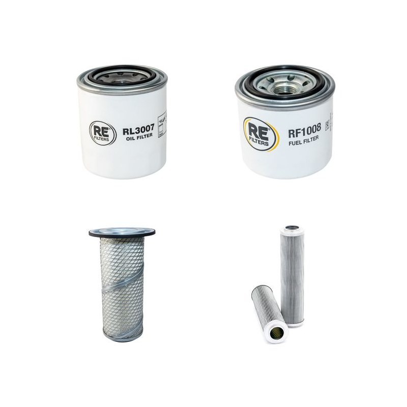 RACO 1200 HR Filter Service Kit w/Kubota V1305E Eng.