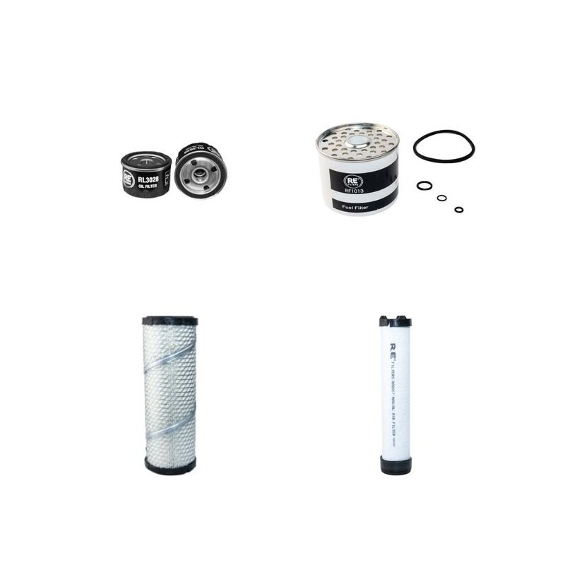 RAMMAX RX 1510 CI Filter Service Kit Air Oil Fuel Filters w/Lombardini LDW1003 Eng.   YR  2009-