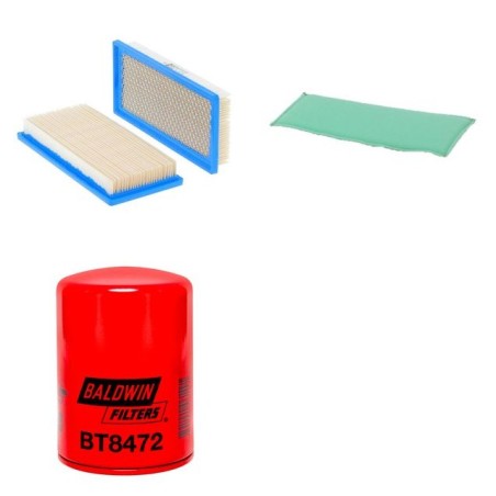 RANGE SERVANT 94 D 5 Filter Service Kit w/Brigss-Stratton 245437 Eng.