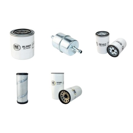 Filter Kit for Ransomes 250 4 Wheels with Kubota V1305E Engine 