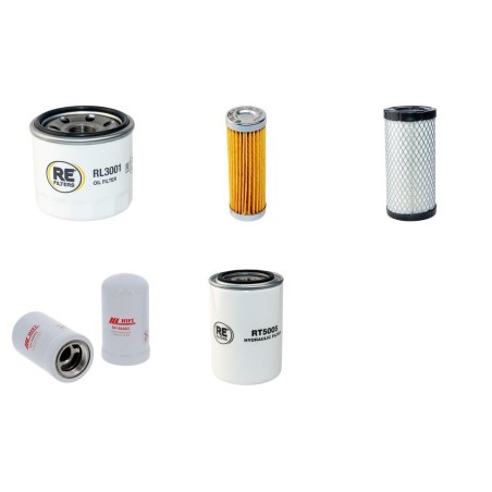 RANSOMES JACOBSEN GREENSPLEX 160 D II Filter Service Kit w/KUBOTA D722B1 Eng.     18.8 CH