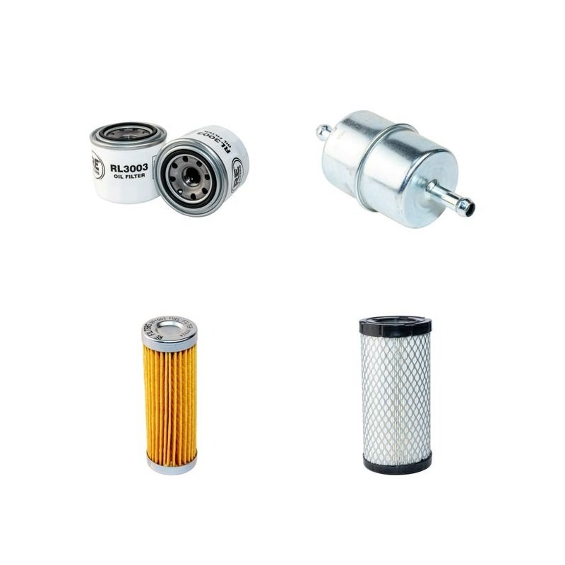 Filter Kit for Ransomes Jacobsen Groom Master with Kubota Z600 Engine 