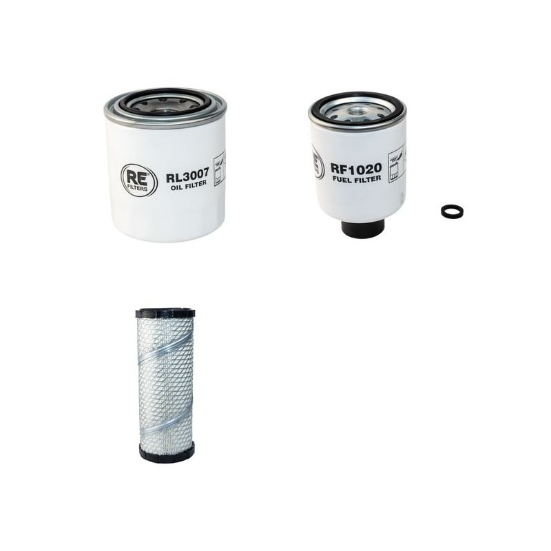 Filter Kit for Ransomes Jacobsen HR3300Y Air Oil Fuel Filters