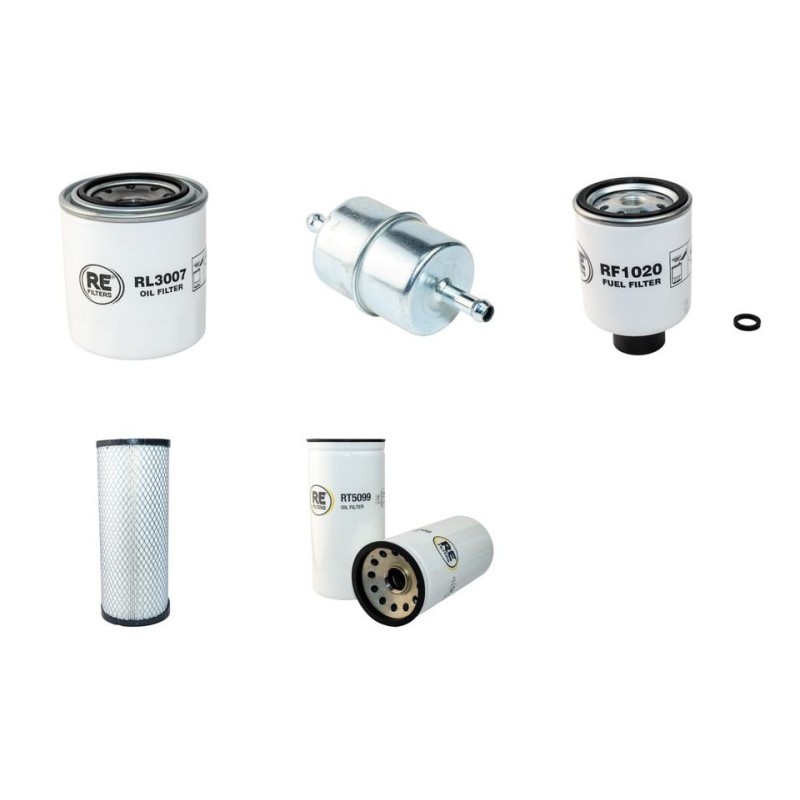 MANITOU MT 932 SERIES B-E2 (78) Filter Service Kit Air Oil Fuel Filters w/Perkins 1104C-44 Eng.   YR  2004-