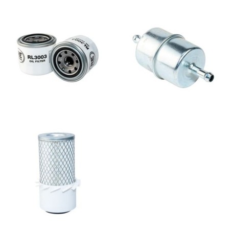 Filter Kit for Ransomes Jacobsen Motor 180D Air Oil Fuel Filters with Kubota D662 Engine 16 CH