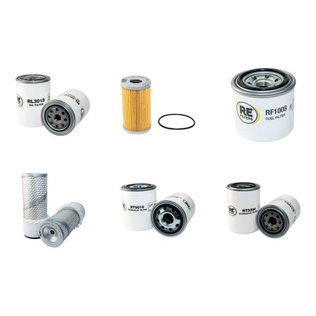 RANSOMES JACOBSEN MOTOR 350 D Filter Service Kit w/Kubota V1702 Eng.